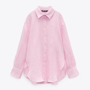 Oversized linen shirt